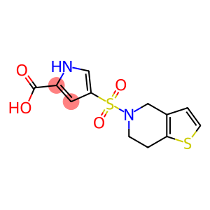 4-{4H,5H,6H,7H-thieno[3,2-c]pyridine-5-sulfonyl}-1H-pyrrole-2-carboxylic acid