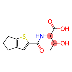 2-{4H,5H,6H-cyclopenta[b]thiophen-2-ylformamido}-3-hydroxybutanoic acid