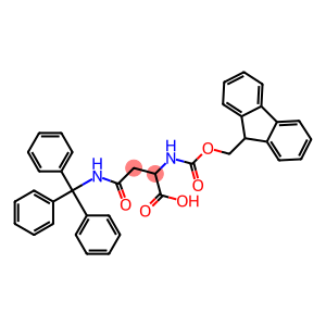 2-{[(9H-fluoren-9-ylmethoxy)carbonyl]amino}-4-oxo-4-(tritylamino)butanoica cid