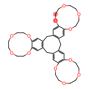 12,13'-[(2,3,5,6,8,9-Hexahydro-1,4,7,10-benzotetraoxacyclododecin)-12,13-diylbis(methylene)][13,12'-methylenebis(2,3,5,6,8,9-hexahydro-1,4,7,10-benzotetraoxacyclododecin)]
