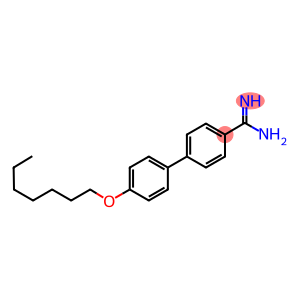 4'-HEPTYLOXY-BIPHENYL-4-CARBOXAMIDINE
