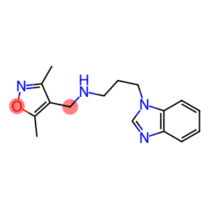 [3-(1H-1,3-benzodiazol-1-yl)propyl][(3,5-dimethyl-1,2-oxazol-4-yl)methyl]amine