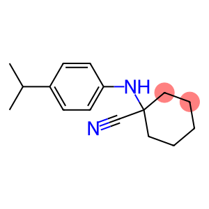 1-(4-isopropylanilino)cyclohexane-1-carbonitrile