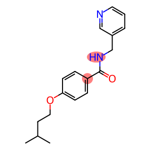 4-(isopentyloxy)-N-(3-pyridinylmethyl)benzamide