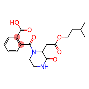 2-({2-[2-(isopentyloxy)-2-oxoethyl]-3-oxo-1-piperazinyl}carbonyl)benzoic acid