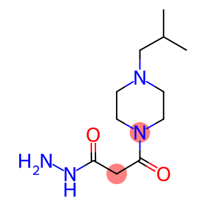 3-(4-ISOBUTYL-PIPERAZIN-1-YL)-3-OXO-PROPIONIC ACID HYDRAZIDE