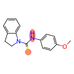 indolinyl((4-methoxyphenyl)amino)methane-1-thione