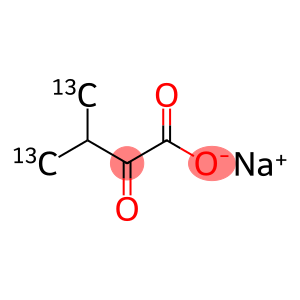 2-Ketoisovaleric acid-13C2 sodium salt
