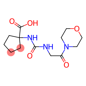 1-({[2-(morpholin-4-yl)-2-oxoethyl]carbamoyl}amino)cyclopentane-1-carboxylic acid