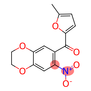 (5-METHYL-FURAN-2-YL)-(7-NITRO-2,3-DIHYDRO-BENZO[1,4]DIOXIN-6-YL)-METHANONE