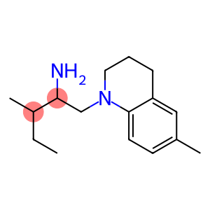 3-methyl-1-(6-methyl-1,2,3,4-tetrahydroquinolin-1-yl)pentan-2-amine