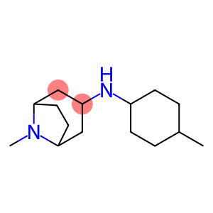 8-methyl-N-(4-methylcyclohexyl)-8-azabicyclo[3.2.1]octan-3-amine