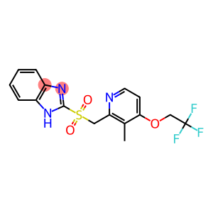 2-{[[3-methyl-4-(2,2,2-trifluoroethoxy)2-pyridinyl]methyl]sulfonyl}1H-benzimidazole