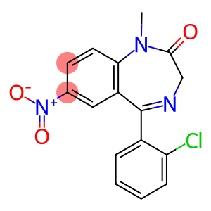 5-(2-Chlorophenyl)-1,3-dihydro-1-methyl-d3-7-nitro- 2H-1,4-benzodiazepin-2-one