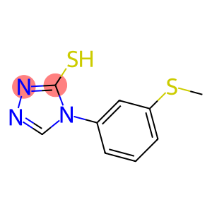 4-[3-(methylsulfanyl)phenyl]-4H-1,2,4-triazole-3-thiol