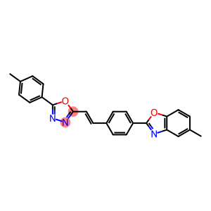 2-[4-(5-Methylbenzoxazol-2-yl)styryl]-5-(p-methylphenyl)-1,3,4-oxadiazole