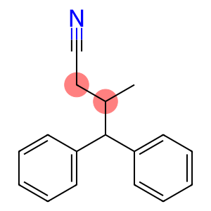3-Methyl-4,4-diphenylbutanenitrile