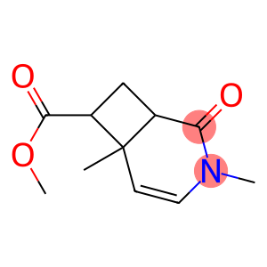 3-Methyl-6-methyl-2-oxo-3-azabicyclo[4.2.0]oct-4-ene-7-carboxylic acid methyl ester