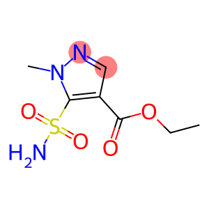1-Methyl-5-sulfamoyl-1H-pyrazole-4-carboxylic acid ethyl ester