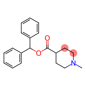 1-Methyl-4-piperidinecarboxylic acid diphenylmethyl ester