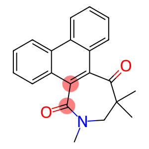 2-Methyl-2,3-dihydro-4-methyl-4-methyl-1H-phenanthro[9,10-c]azepine-1,5(4H)-dione