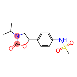 3-(1-Methylethyl)-5-[4-(methylsulfonylamino)phenyl]oxazolidin-2-one