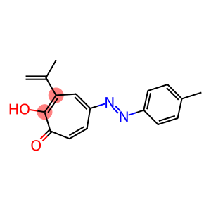 5-(4-Methylphenylazo)-2-hydroxy-3-(1-methylethenyl)-2,4,6-cycloheptatrien-1-one