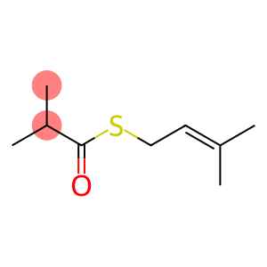 2-Methylpropanethioic acid S-(3-methyl-2-butenyl) ester