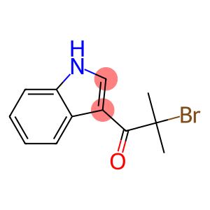 3-(2-Methyl-2-bromopropionyl)-1H-indole