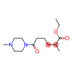 Ethyl=2-methyl-5-(4-methyl-1-piperazinylcarbonyl)pentanoate