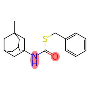 (5-Methyladamantan-1-yl)thiocarbamic acid S-benzyl ester