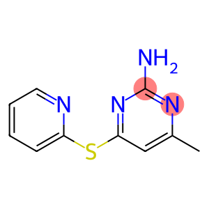4-methyl-6-(2-pyridinylsulfanyl)-2-pyrimidinylamine