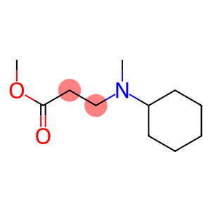 methyl 3-[cyclohexyl(methyl)amino]propanoate