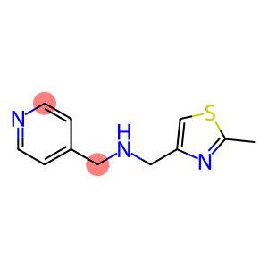 [(2-methyl-1,3-thiazol-4-yl)methyl](pyridin-4-ylmethyl)amine