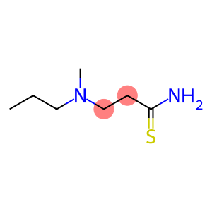 3-[methyl(propyl)amino]propanethioamide
