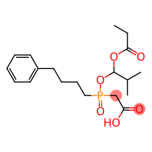 [2-Methyl-1-(1-Oxopropoxy)Propoxy](4-Phenylbutyl)Phosphinyl Acetic Acid
