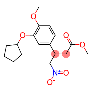 METHYL 3-(3-(CYCLOPENTYLOXY)-4-METHOXYPHENYL)-4-NITROBUTANOATE
