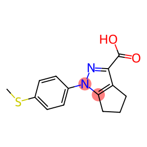1-[4-(methylsulfanyl)phenyl]-1H,4H,5H,6H-cyclopenta[c]pyrazole-3-carboxylic acid