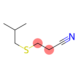 3-[(2-methylpropyl)sulfanyl]propanenitrile