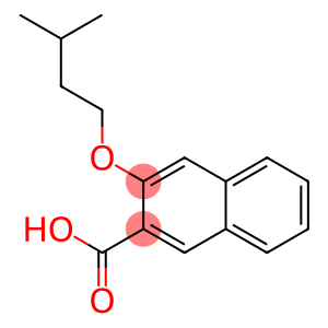 3-(3-methylbutoxy)naphthalene-2-carboxylic acid