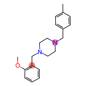 methyl 2-{[4-(4-methylbenzyl)-1-piperazinyl]methyl}phenyl ether