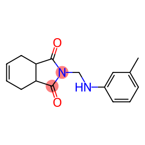 2-{[(3-methylphenyl)amino]methyl}-3a,4,7,7a-tetrahydro-1H-isoindole-1,3(2H)-dione