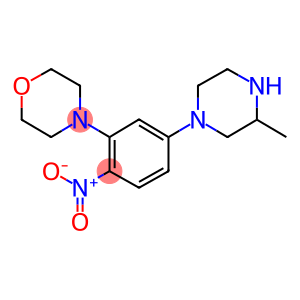 4-[5-(3-METHYLPIPERAZIN-1-YL)-2-NITROPHENYL]MORPHOLINE