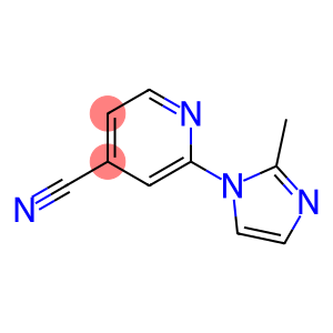2-(2-methyl-1H-imidazol-1-yl)isonicotinonitrile