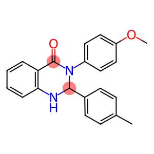 3-(4-methoxyphenyl)-2-(4-methylphenyl)-2,3-dihydro-4(1H)-quinazolinone