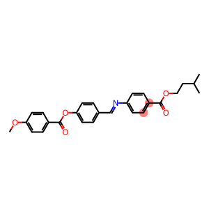 4-[4-(4-Methoxybenzoyloxy)benzylideneamino]benzoic acid isopentyl ester