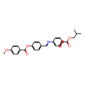 4-[4-(4-Methoxybenzoyloxy)benzylideneamino]benzoic acid isobutyl ester