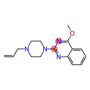 4-Methoxy-2-[4-(2-propenyl)piperazino]quinazoline
