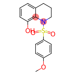 1-[(4-METHOXYPHENYL)SULFONYL]-1,2,3,4-TETRAHYDROQUINOLIN-8-OL