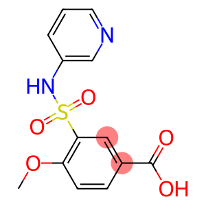 4-methoxy-3-(pyridin-3-ylsulfamoyl)benzoic acid